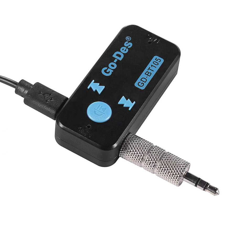 Go Des GD-BT105 Kablosuz Ses Alıcı Bluetooth Adaptör - 2 Go Des GD-BT105 Kablosuz Ses Alıcı Bluetooth Adaptör - 2
